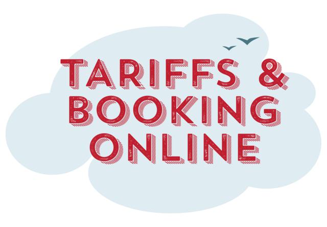 Tariffs & Booking